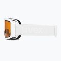 UVEX Saga To S1/S3 Skibrille weiß glänzend/verspiegelt/rosa/lasergold lite/klar 5