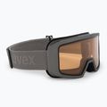 Skibrille UVEX Saga TO rhino mat/mirror silver/lasergold lite/clear 55/1/351/53