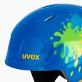 Skihelm UVEX Heyya blue splash 7