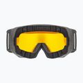 Skibrille UVEX Athletic FM black mat/mirror green lasergold lite55//52/233 8