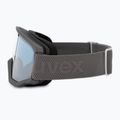 Skibrille UVEX Athletic FM rhino mat/mirror silver blue 55//52/523 4