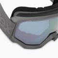 Skibrille UVEX Athletic FM rhino mat/mirror silver blue 55//52/523 5