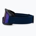 Skibrille UVEX Athletic FM navy matt/mirror blue green 4