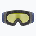 Skibrille UVEX Athletic FM navy matt/mirror blue green 5
