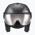 Skihelm UVEX Instinct Visor schwarz 56/6/261/23 11