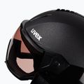 Skihelm UVEX Instinct Visor schwarz 56/6/261/23 6