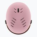 Skihelm Kinder UVEX Rocket Visor Jr pink confetti matt/mirror silver/lasergold lite 6