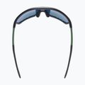 UVEX Sportstyle 706 schwarz/moosmatt/rot verspiegelte Sonnenbrille 5