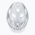 Fahrradhelm UVEX City Active silber/pflaume matt 6