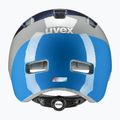 UVEX Kinderfahrradhelm HLMT 4 deep space/blaue Welle 8