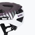 Fahrradhelm UVEX Quatro CC pflaume/weiß matt 7