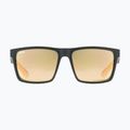 Uvex Lgl 50 CV schwarz matt/verspiegelt champagner Sonnenbrille 53/3/008/2297 6