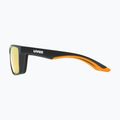 Uvex Lgl 50 CV schwarz matt/verspiegelt champagner Sonnenbrille 53/3/008/2297 7