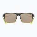 Uvex Lgl 50 CV oliv-matt/grün verspiegelte Sonnenbrille 53/3/008/7795 9