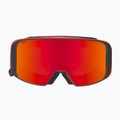 Skibrille UVEX Saga TO fierce red mat/mirror red laser/gold lite/clear 55/1/351/33 9