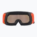 Skibrille UVEX Saga TO fierce red mat/mirror red laser/gold lite/clear 55/1/351/33 10