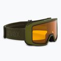 Skibrille UVEX Saga TO croco mat/mirror gold/lasergold lite/clear 55/1/351/83