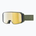 Skibrille UVEX Saga TO croco mat/mirror gold/lasergold lite/clear 55/1/351/83 8