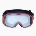 Skibrille UVEX Elemnt FM antique rose mat/mirror silver blue 55//64/33 2