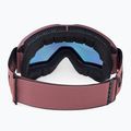 Skibrille UVEX Elemnt FM antique rose mat/mirror silver blue 55//64/33 3