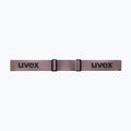 Skibrille UVEX Elemnt FM antique rose mat/mirror silver blue 55//64/33 10