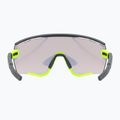 UVEX Sportstyle 236 Set schwarz gelb matt/gelb verspiegelt Sonnenbrille 3