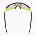 UVEX Sportstyle 236 Set schwarz gelb matt/gelb verspiegelt Sonnenbrille 4