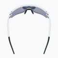 UVEX Sportstyle 236 Set weiß matt/verspiegelt grün/klar Sonnenbrille 5