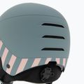 Skihelm Kinder UVEX Rocket Visor Jr rhino/blush matt/mirror silver/lasergold lite 8