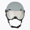 Skihelm UVEX Wanted Visor glacier/rhino matt/mirror silver smoke 2