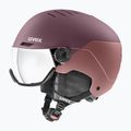 Skihelm UVEX Wanted Visor violett 56/6/262/75 6