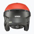 Skihelm UVEX Instinct Visor schwarz-rot 56/6/26/75 12