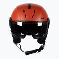 Skihelm UVEX Instinct Visor schwarz-rot 56/6/26/75 2