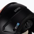 Skihelm UVEX Instinct Visor schwarz-rot 56/6/26/75 7