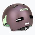 Kinderfahrradhelm UVEX Kid 3 CC lila/grün 41/4/972/18/15 4