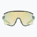 UVEX Sportstyle 236 Set moosgrün schwarz matt/verspiegelt gelb Fahrradbrille 53/3/004/7216 8
