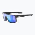 UVEX Sonnenbrille LGL 51 schwarz matt/grün verspiegelt 53/3/025/2215 5