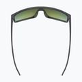 UVEX Sonnenbrille LGL 51 schwarz matt/grün verspiegelt 53/3/025/2215 8