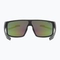 UVEX Sonnenbrille LGL 51 schwarz matt/grün verspiegelt 53/3/025/2215 9