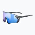 UVEX Sportstyle 231 2.0 rhino deep space matt/verspiegelt blau Fahrradbrille 53/3/026/5416 5