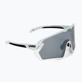 UVEX Sportstyle 231 2.0 Wolke weiß matt/verspiegelt silberne Fahrradbrille 53/3/026/8116