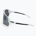 UVEX Sportstyle 231 2.0 Wolke weiß matt/verspiegelt silberne Fahrradbrille 53/3/026/8116 4