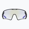 UVEX Sportstyle 231 2.0 V Radsportbrille schwarz matt/litemirror blau 53/3/028/2204 7