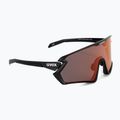 UVEX Sportstyle 231 2.0 P schwarz matt/rot spiegelnd Fahrradbrille 53/3/029/2230