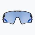 UVEX Sportstyle 231 2.0 P schwarz matt/verspiegelt blau Fahrradbrille 53/3/029/2240 6