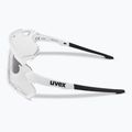 UVEX Sportstyle 228 V weiß matt/verspiegelt silberne Sonnenbrille 53/3/030/8805 4
