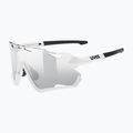 UVEX Sportstyle 228 V weiß matt/verspiegelt silberne Sonnenbrille 53/3/030/8805 5