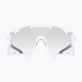 UVEX Sportstyle 228 V weiß matt/verspiegelt silberne Sonnenbrille 53/3/030/8805 6