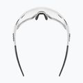 UVEX Sportstyle 228 V weiß matt/verspiegelt silberne Sonnenbrille 53/3/030/8805 8