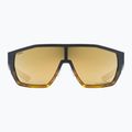 UVEX Mtn Style CV havanna matt fade/verspiegelt champagner Sonnenbrille 2